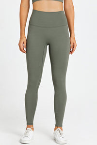 Solid High-Waisted Leggings