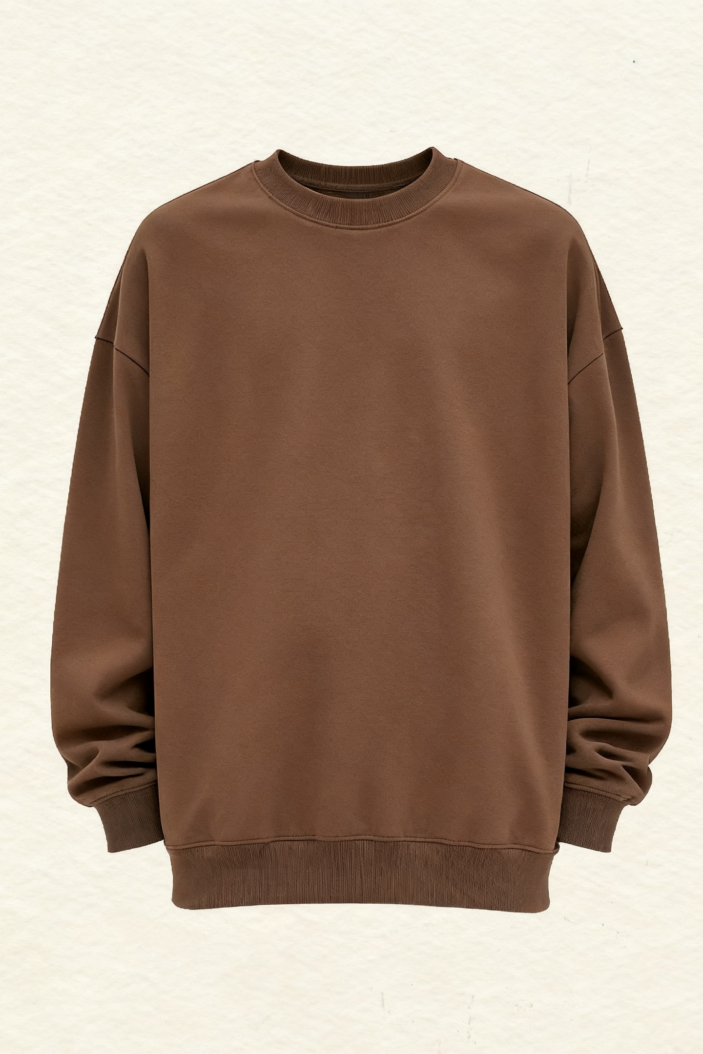 Men/Women Unisex Heavyweight 305G Cotton Retro Long Sleeve Tee