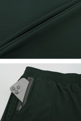 Men'S Fake Two Piece Athletic Shorts
