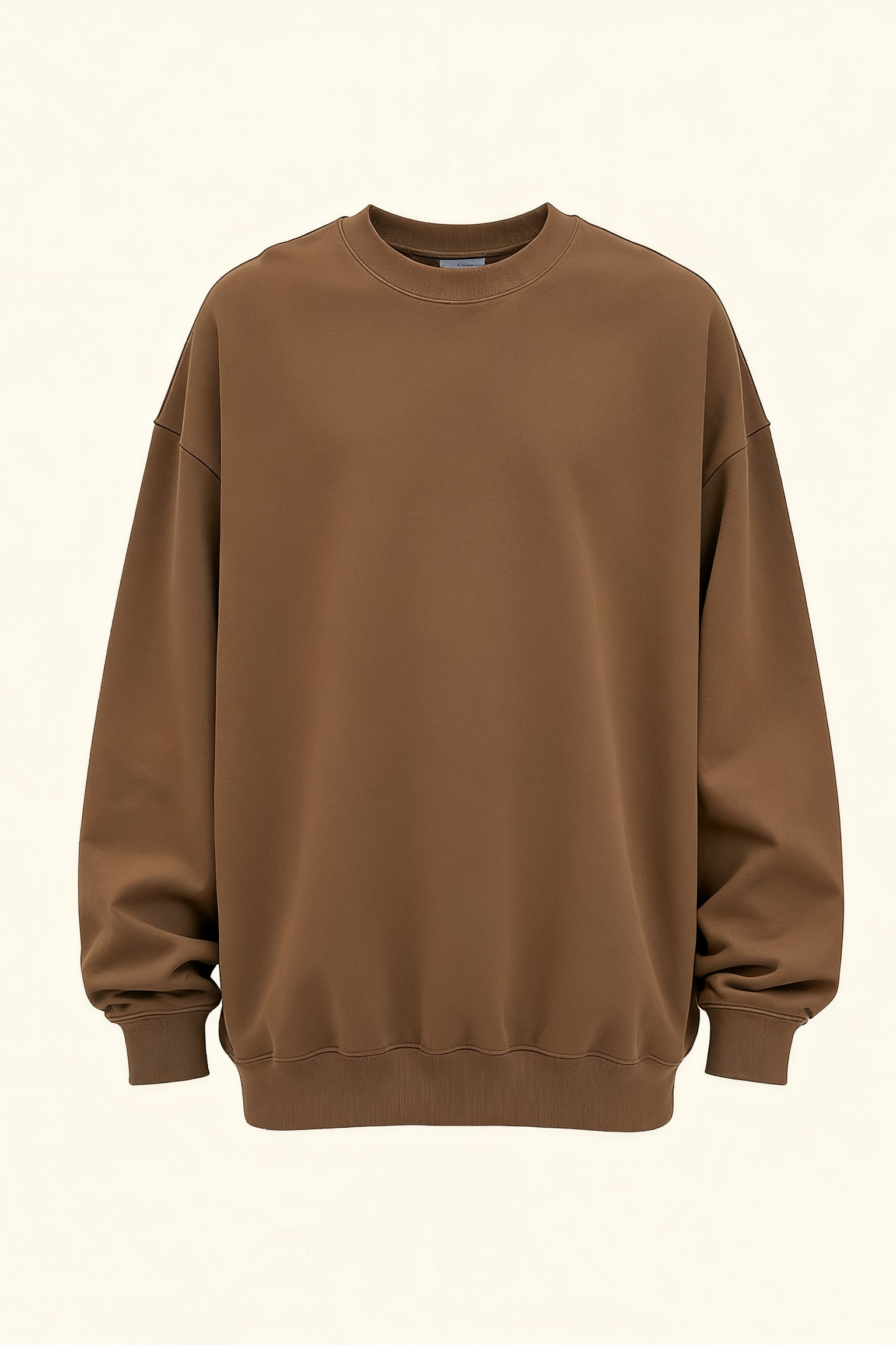 Men/Women Unisex Heavyweight 305G Cotton Retro Long Sleeve Tee