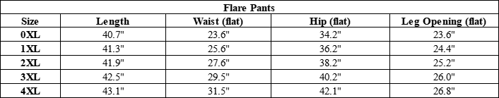 Plus Size Women's Butt Lifting Yoga Flare Pants