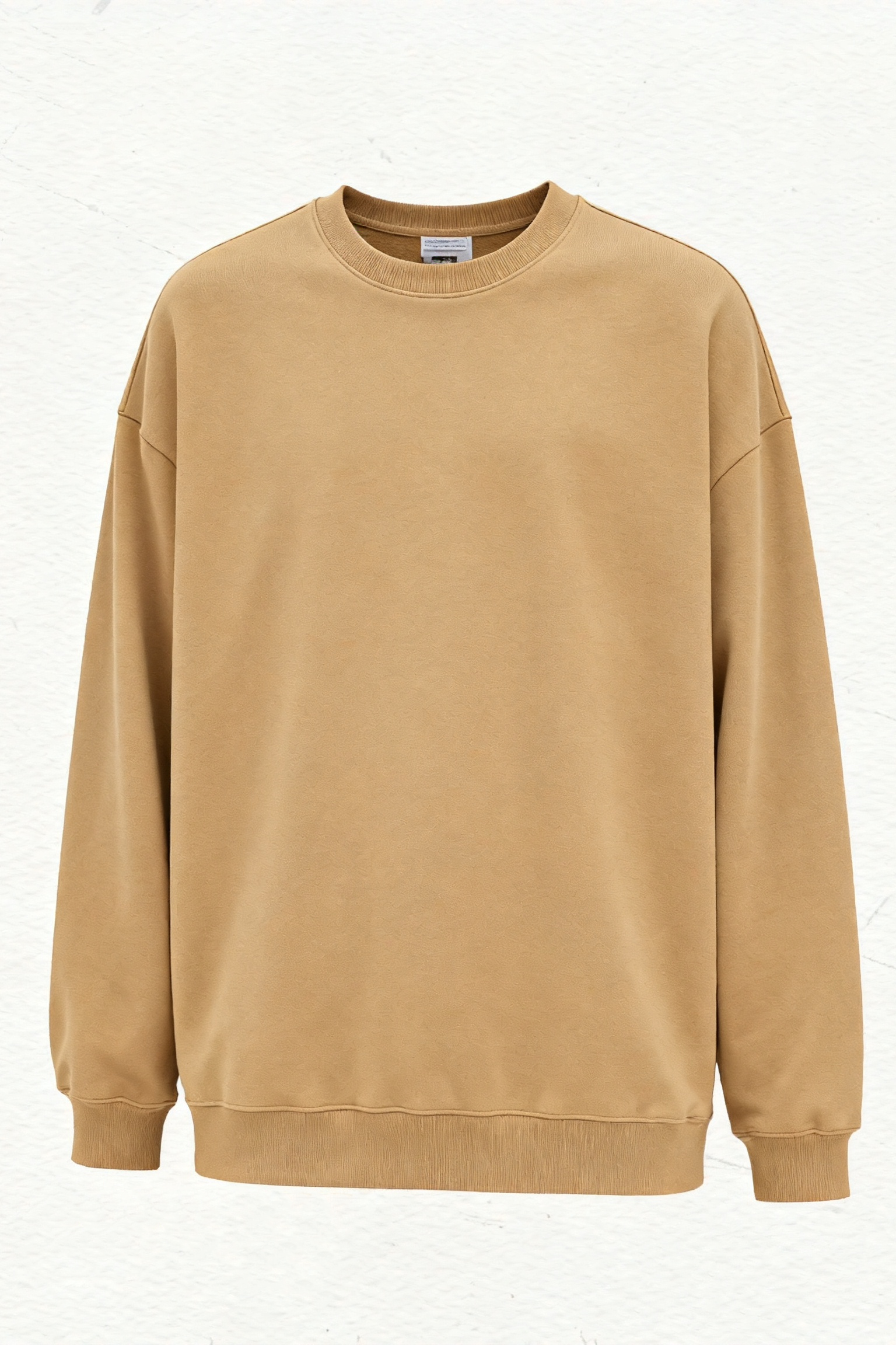 Men/Women Unisex Heavyweight 305G Cotton Retro Long Sleeve Tee