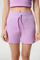 Women Loose Elastic Waist Moisture Wicking Commuter Fitness Running Sports Casual Yoga Shorts