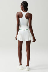 Women Stretch Tennis Set Removable Padding Sports Outfit