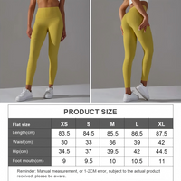 Women Sport Fitness  No Font Line Yoga Leggings