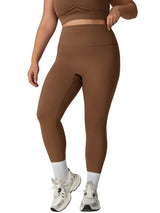 Women's Plus Size Tight-Fitting Bubble Butt Yoga Leggings