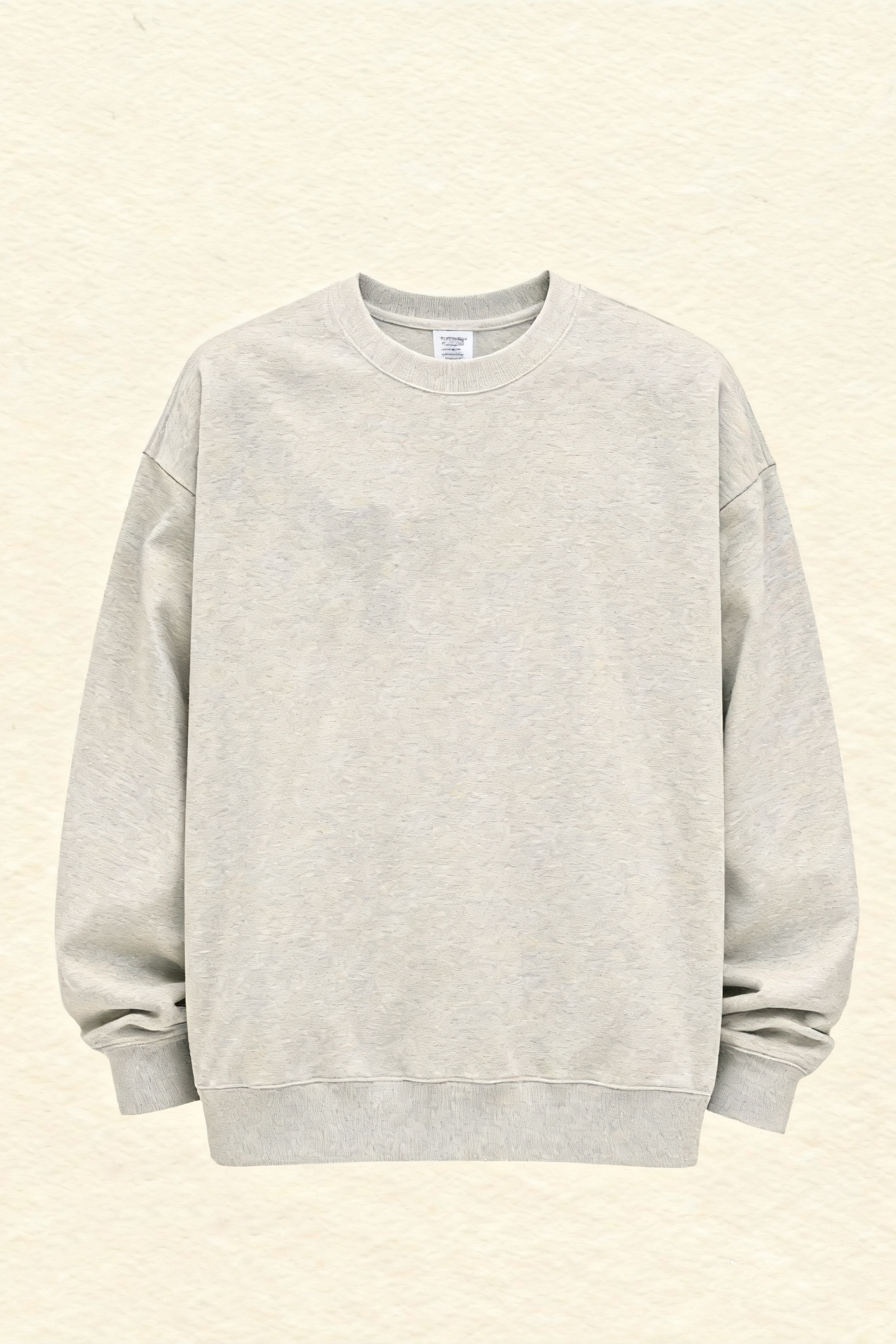 Men/Women Unisex Heavyweight 305G Cotton Retro Long Sleeve Tee