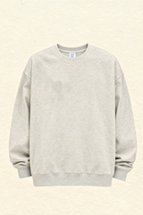 Men/Women Unisex Heavyweight 305G Cotton Retro Long Sleeve Tee