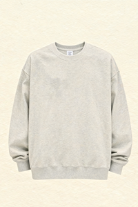 Men/Women Unisex Heavyweight 305G Cotton Retro Long Sleeve Tee