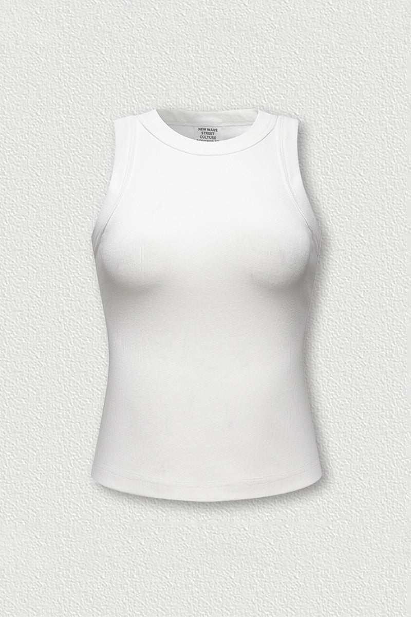 Cropped Washed Tank Top - Streetwear Women's Bustier
