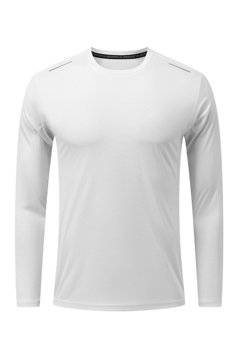 Men Lightweight Quick-Dry Running Long Sleeve Top
