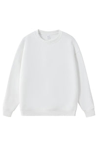 Men Heavyweight Cotton-Blend Crewneck Sweatshirt
