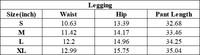 Women's Athletic Seamless Washed Pleated Yoga Leggings