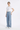 Women's High Waist Sweet Bow Pattern Wide Leg Jeans