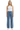 Women's High Waist Allover Rhinestone Loose Wide Leg Jeans