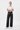 Women's High Waist Pearl Trim Wide Leg Jeans