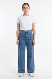 Women's Classic High Waist Straight Leg Jeans