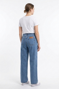 Women's Classic High Waist Straight Leg Jeans