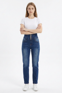 Women's High Waist Classic Skinny Jeans