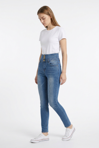 Women's High Waist Classic Skinny Jeans