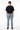 Men's Fall Side Pocket Slim Fit Cargo Jeans