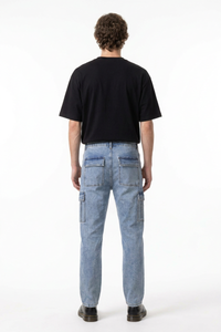 Men's Fall Side Pocket Slim Fit Cargo Jeans