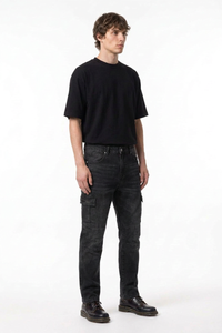 Men's Fall Side Pocket Slim Fit Cargo Jeans