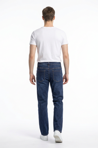Men's Clean Classic Slim Fit Straight Leg Jeans