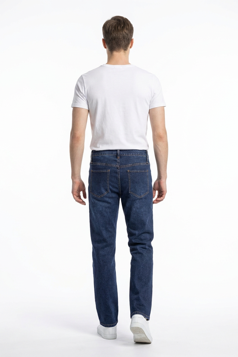 Men's Clean Classic Slim Fit Straight Leg Jeans