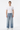 Men's 100% Cotton Washed Relaxed Fit Wide Leg Jeans