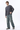 Men's 100% Cotton Dirty Washed Relaxed Straight Leg Jeans