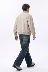 Men's 100% Cotton Vintage Wash Straight Leg Jeans