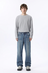Men's Wash Blend Relaxed Straight Leg Jeans