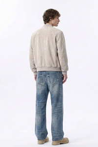 Men's Vintage Wash Relaxed Straight Leg Jeans