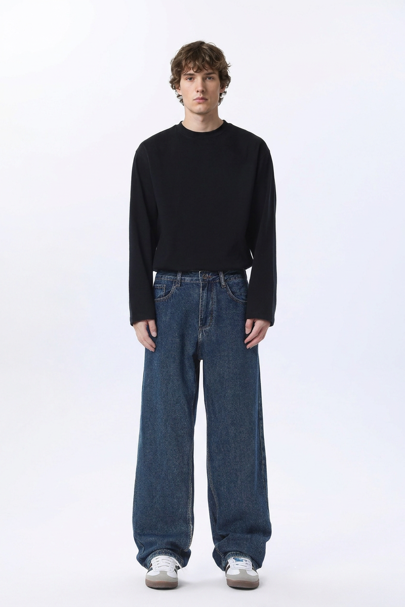 Men's Fall Relaxed Straight Leg Jeans