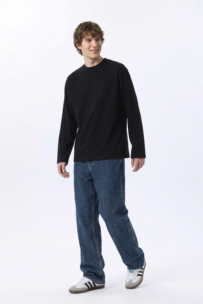 Men's Fall Relaxed Straight Leg Jeans