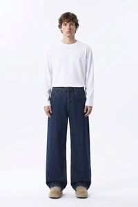 Men's Classic Drape Wide Leg Jeans
