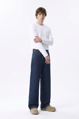 Men's Classic Drape Wide Leg Jeans