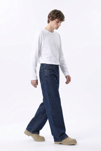Men's Classic Drape Wide Leg Jeans