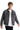 Men's Classic Black Grey Denim Jacket