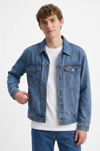 Men's Classic Washed Blue Denim Jacket