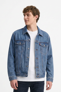 Men's Classic Washed Blue Denim Jacket