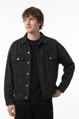 Men's 100% Cotton Vintage Wash Heavyweight  Denim Jacket