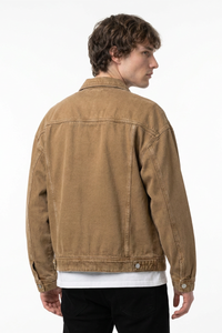 Men's 100% Cotton Vintage Wash Heavyweight  Denim Jacket
