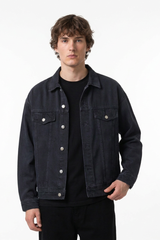 Men's 100% Cotton Vintage Wash Heavyweight  Denim Jacket