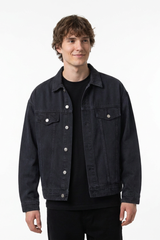 Men's 100% Cotton Vintage Wash Heavyweight  Denim Jacket