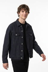 Men's 100% Cotton Vintage Wash Heavyweight  Denim Jacket