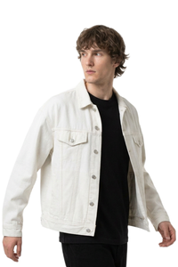 Men's 100% Cotton Vintage Wash Heavyweight  Denim Jacket