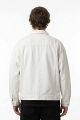 Men's 100% Cotton Vintage Wash Heavyweight  Denim Jacket