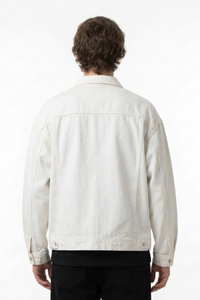 Men's 100% Cotton Vintage Wash Heavyweight  Denim Jacket